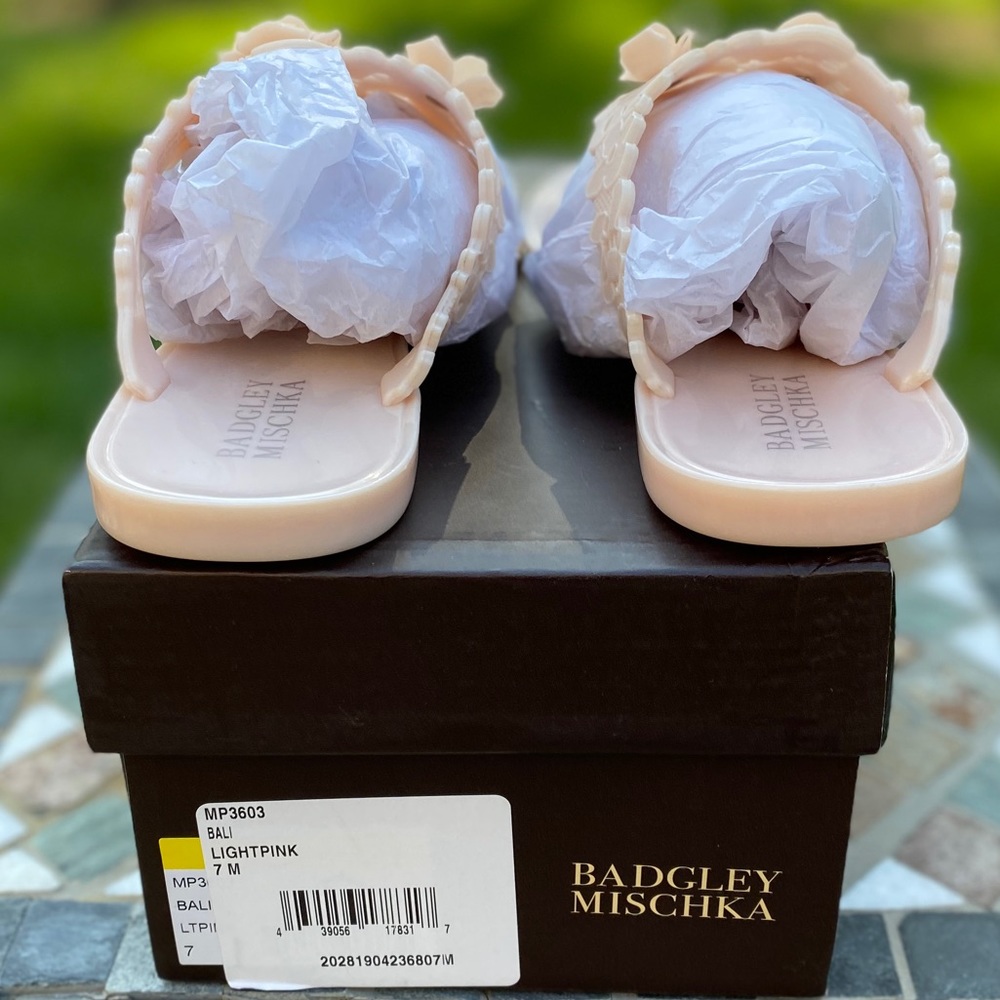 Badgley Mischka Bali Jelly Flip Flop - Picture 7 of 8